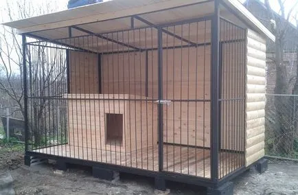 Cum de a construi o incintă pentru câine cu propriile sale mâini, stroysovet (Aviary) Cum de a construi o incintă pentru câine cu propriile sale mâini, stroysovet