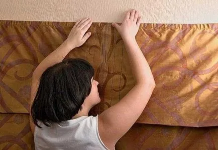 Cum să stea perdele fără streașină (hang) Cum să stea perdele fără streașină