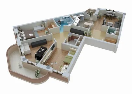 Cum pentru a calcula suprafața podelei calculată folosind calculatorul online pentru a găsi, se calculează conform formulei