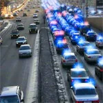 Cum de a face loc pentru o mașină cu o lumină intermitentă (dreapta) Cum de a face loc pentru o masina cu lumini intermitente