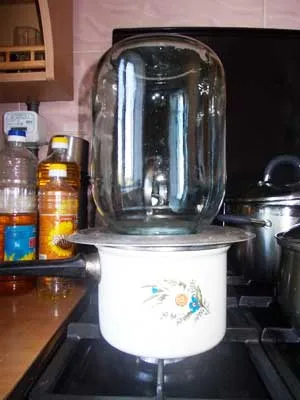 Cum de a steriliza borcane fierte în cuptor, cuptor cu microunde