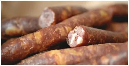 Cum de a găti carnati afumati de vânătoare la domiciliu