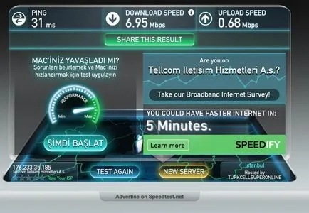 Cum de a verifica viteza de internet prin Rostelecom