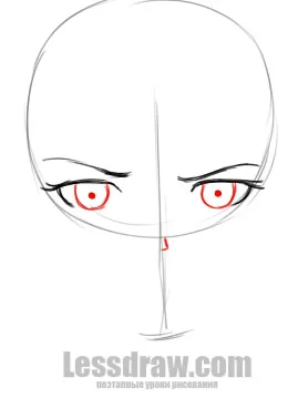 Cum de a desena o fată din anime, lessdraw (lessdraw) Cum de a desena o fată din anime, lessdraw