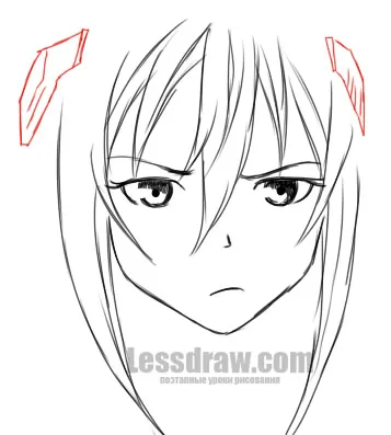 Cum de a desena o fată din anime, lessdraw (lessdraw) Cum de a desena o fată din anime, lessdraw