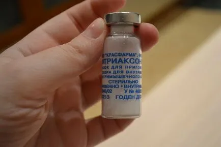 Cum să rasa ceftriaxonă