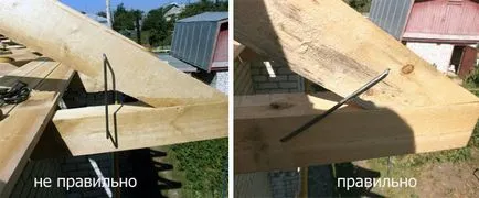 face în mod independent, un acoperiș fronton
