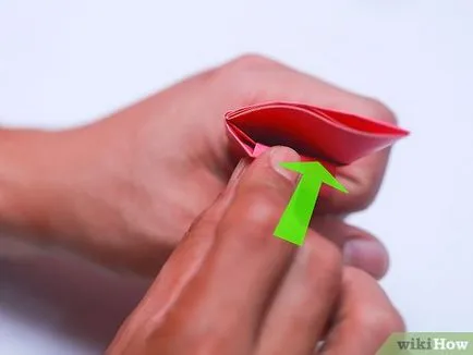 Cum de a face ghearele de hârtie de origami (hârtie în jumătate imagine) Cum de a face ghearele de hârtie de origami