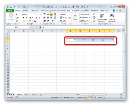 Cum în Excel completa în mod automat ( «Fill“ lista care apare, selectați) Cum în Excel în Completarea automată