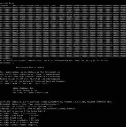 Cum să resetați la setările din fabrică pe cisco cisco 2960 Exemplul 48tc-uri, ferestre de configurare a serverului (reset) Cum să resetați la setările din fabrică pe cisco cisco 2960 Exemplul 48tc-uri, ferestre de configurare a serverului