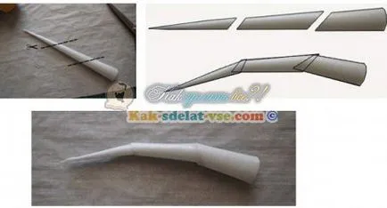 Cum sa faci gheare de hârtie 1 (gheare de hârtie) Cum de a face gheare de hârtie 1