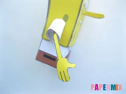 Cum sa faci burete bob de model de hârtie cu mâinile (mâini) Cum sa faci burete bob de model de hârtie cu propriile sale mâini