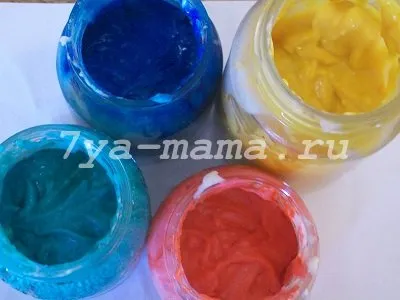Cum de a face vopsea degetul in casa, familia și mama