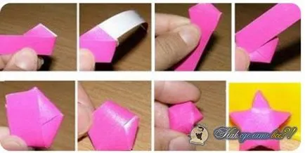 Cum sa faci o instrucțiune tridimensională asterisc 3d (origami stele) Cum de a face un ghid 3D tri-dimensionale stele