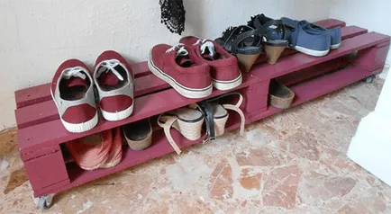 Cum sa faci un raft pentru pantofi cu mâinile în holul de diferite fotografii și materiale video