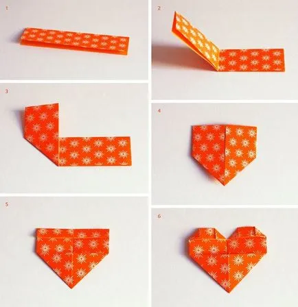 Cum de a face inima origami din sistem, un video master class