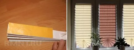 Cum perdele plisate cu mâinile sale (cutat perdele foto) Cum perdele cutat cu mâinile
