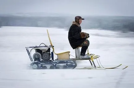 Cum de a face cu snowmobilul de casă pe șine, cu propriile lor mâini