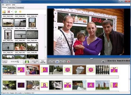 Cum de a face un slide show pe un program de calculator pentru prezentarea
