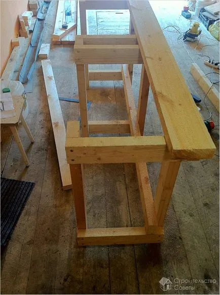 Cum sa faci un banc de lucru din lemn cu mâinile lor - Producție Workbench fotografie