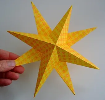 Cum sa faci o stea din hârtie împreună cu sistemele de mâini origami