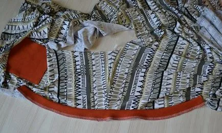 Cum să coase țesături tricotate, Cusut de T-shirt pentru femei de țesături tricotate