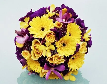 Cum sa faci nunta buchet galben (buchet) Cum sa faci galben buchet de mireasa