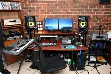 Cum de a asambla un studio acasă