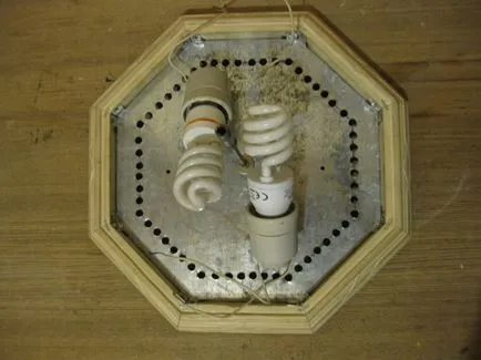 Cum se asamblează lampa cu mâinile (trebuie să fie tăiate) Cum se asamblează lampa cu mâinile