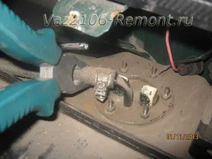 Scoaterea reparații Rezervor de combustibil VAZ-2106 (îndepărtarea rezervorului de VAZ-2106) Scoaterea reparații Rezervor de combustibil VAZ-2106