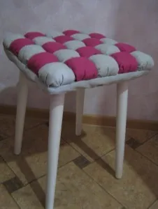 Cum să coase un sac pe un scaun sau scaun