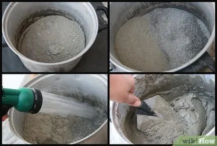 Cum de a crea o piatra de beton artificiala (beton) Cum de a crea pietre artificiale de beton
