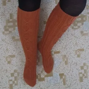 Cum să tricot șosete calde