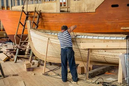Cum de a construi nave de lemn, știri fotografie
