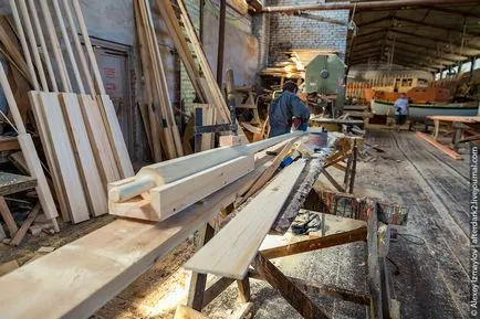 Cum de a construi nave de lemn, știri fotografie