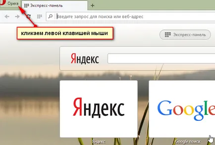 Cum de a șterge istoricul din opera - Enciclopedia de Windows 7 (opera) Cum de a șterge istoricul din opera - Windows 7 Enciclopedia