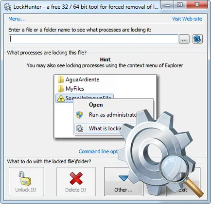 Cum să eliminați fișierele nedemontabile și metode de foldere, programe și utilitare (cum ar fi delete files nedemontabile în metoda dosar elimina software-ul instrument de Unlocker) Cum să eliminați fișierele nedemontabile și metode de foldere, programe și utilitare