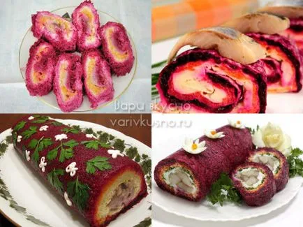 Cum de a decora un hering salată sub o haină de blană