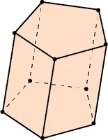 Care este volumul de prisme hexagonale