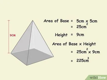 Cum de a calcula volumul piramidei pătrat (piramida) Cum de a calcula volumul unei piramide pătrat