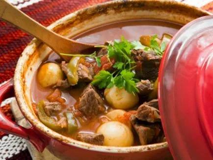 Cum pentru a pune cartofi delicioase cu carne