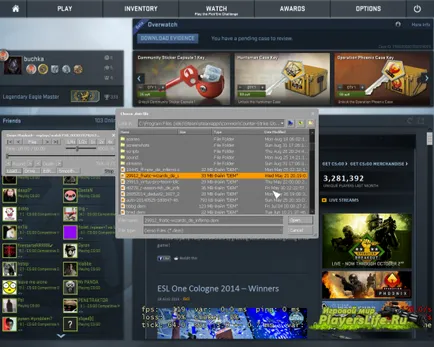 Cum se activează meniul de derulare înapoi la vizualizarea demo în cs go