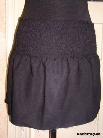 Așa cum am cusut un maxi fustă (lățimea pieselor lungi); Așa cum am cusut o fustă maxi