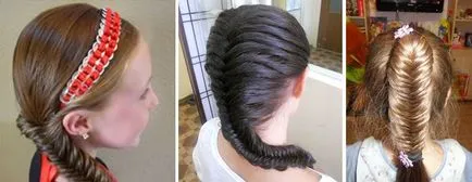Cum se împletească schema de etape copil spiralată și video