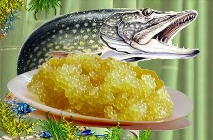Ca ouă marinate știuca (reteta 3)
