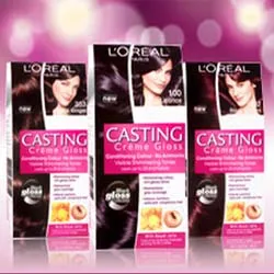 L'Oreal Casting paleta, vopsea parul tau