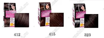 L'Oreal Casting paleta, vopsea parul tau