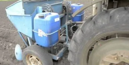 Planter pentru mini tractoare cu propriile lor mâini