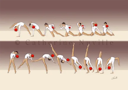 artist Katrin Nuvil care atrage sala de sport - arta de sport de bun gust - bloguri