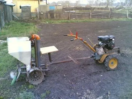 Planter pentru motoblock propriile mâini, desene, dimensiuni, video
